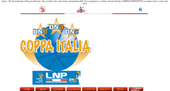Desktop Screenshot of coppaitalia.towersport.com