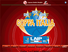 Tablet Screenshot of coppaitalia.towersport.com